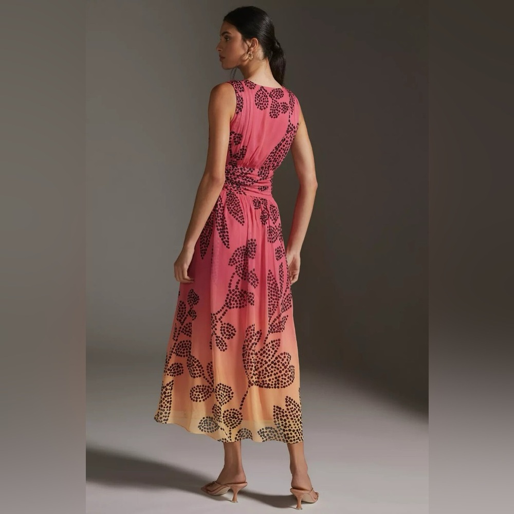 Anthropologie Verb by Pallavi Singhee Ombre Maxi Dress XXS - Picture 3 of 16